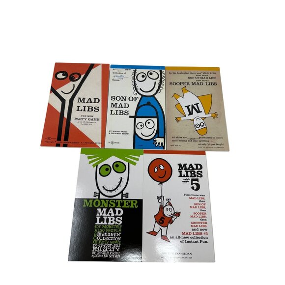 Mad Libs Set Of 5 Books Collection - Picture 4 of 4